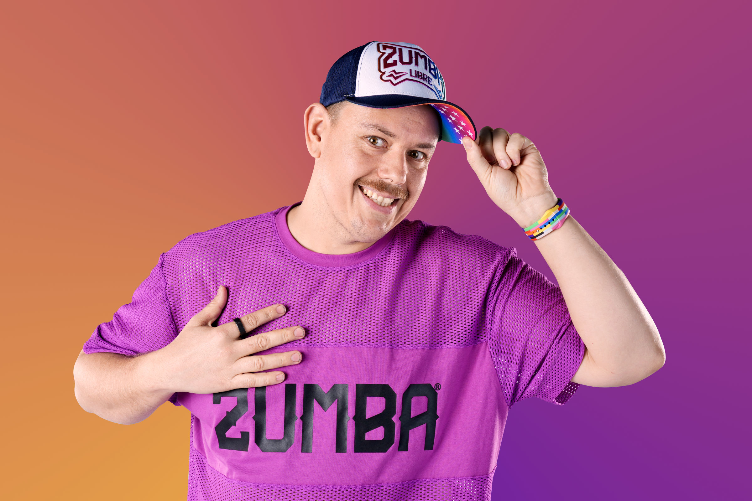 Dance class in action